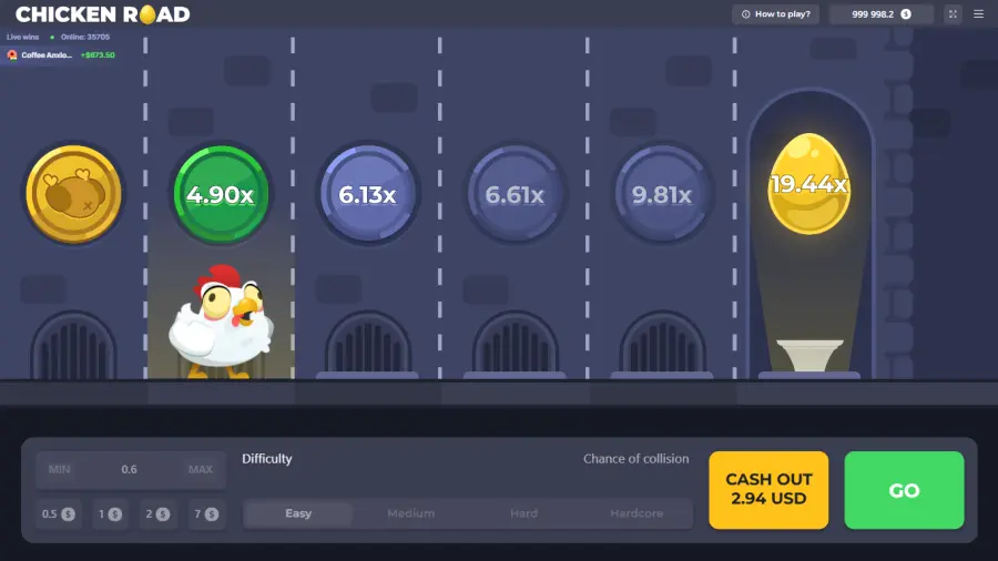 Chicken Road casino crash
